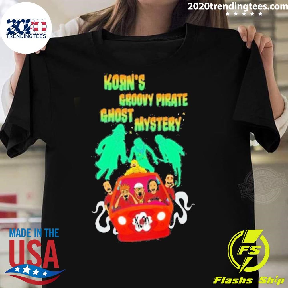 Best Best Korn’s Groovy Pirate Ghost Mystery Machine 2024 T-shirt