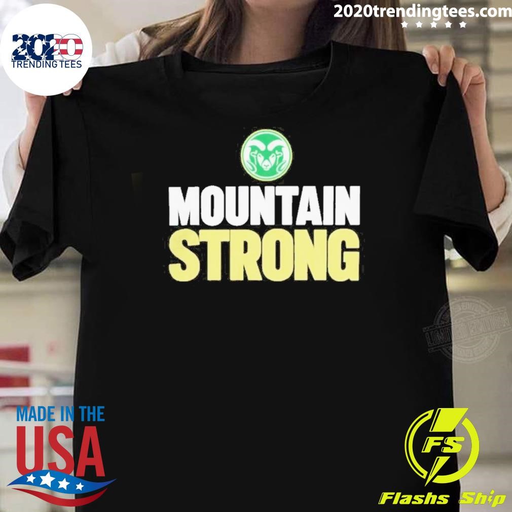 Best Colorado State Rams Mountain Strong 2024 T-shirt