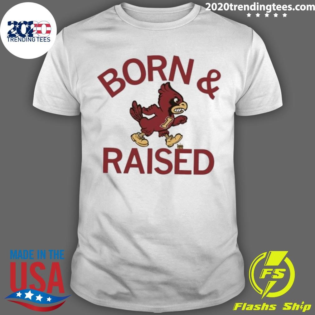 Best Cyclones Born & Raised Vintage Iowa State Born And Raised 2024 T-Shirt