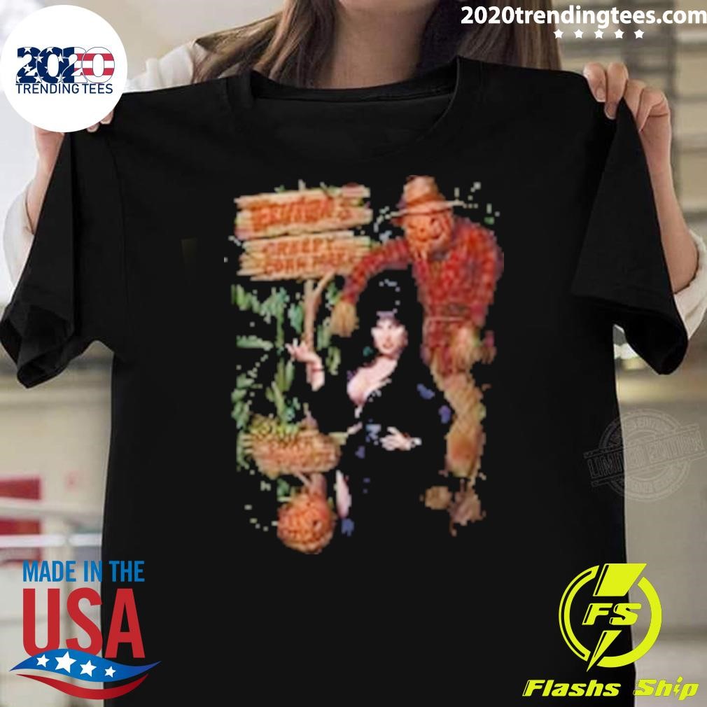 Best Elvira's Creepy Corn Maze T-shirt