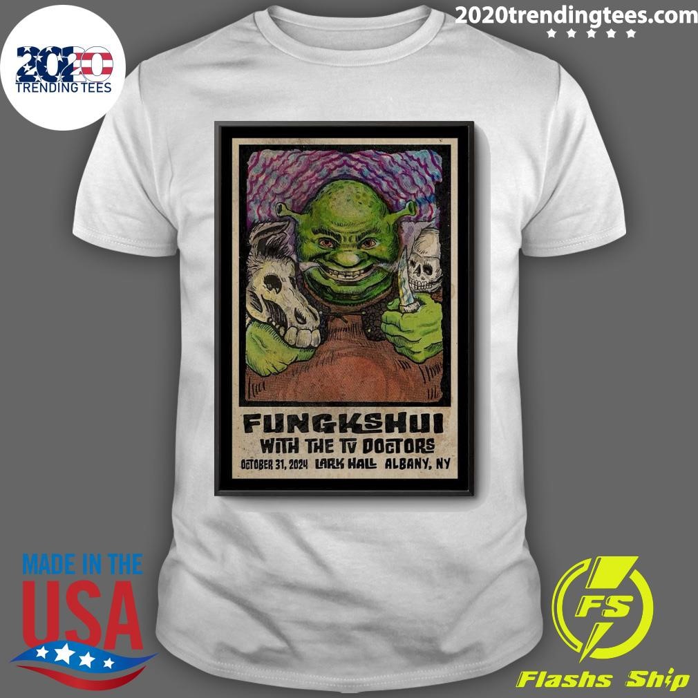 Best Fungkshui October 31 2024 Lark Hall In Albany Ny Poster T-shirt