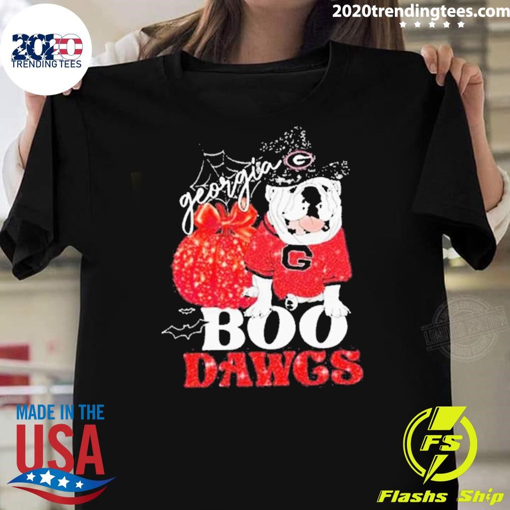 Best Georgia Bulldogs Boo Dawgs Halloween 2024 T-shirt