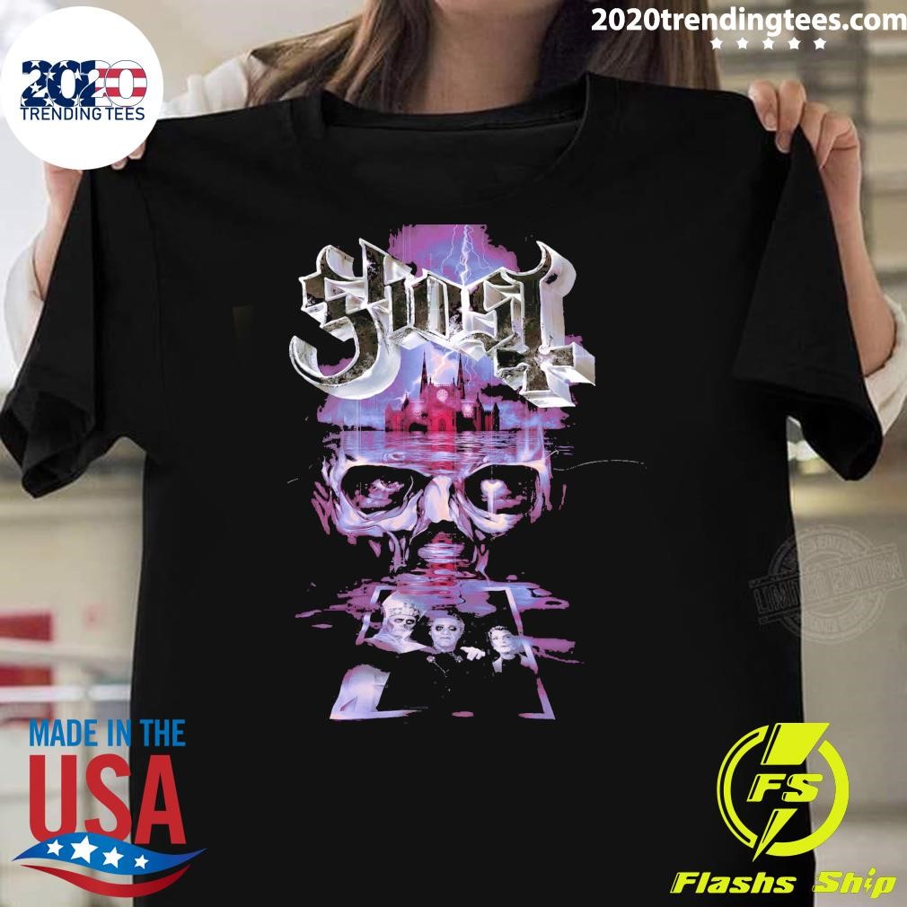 Best Ghost World Tour 2025 T-shirt