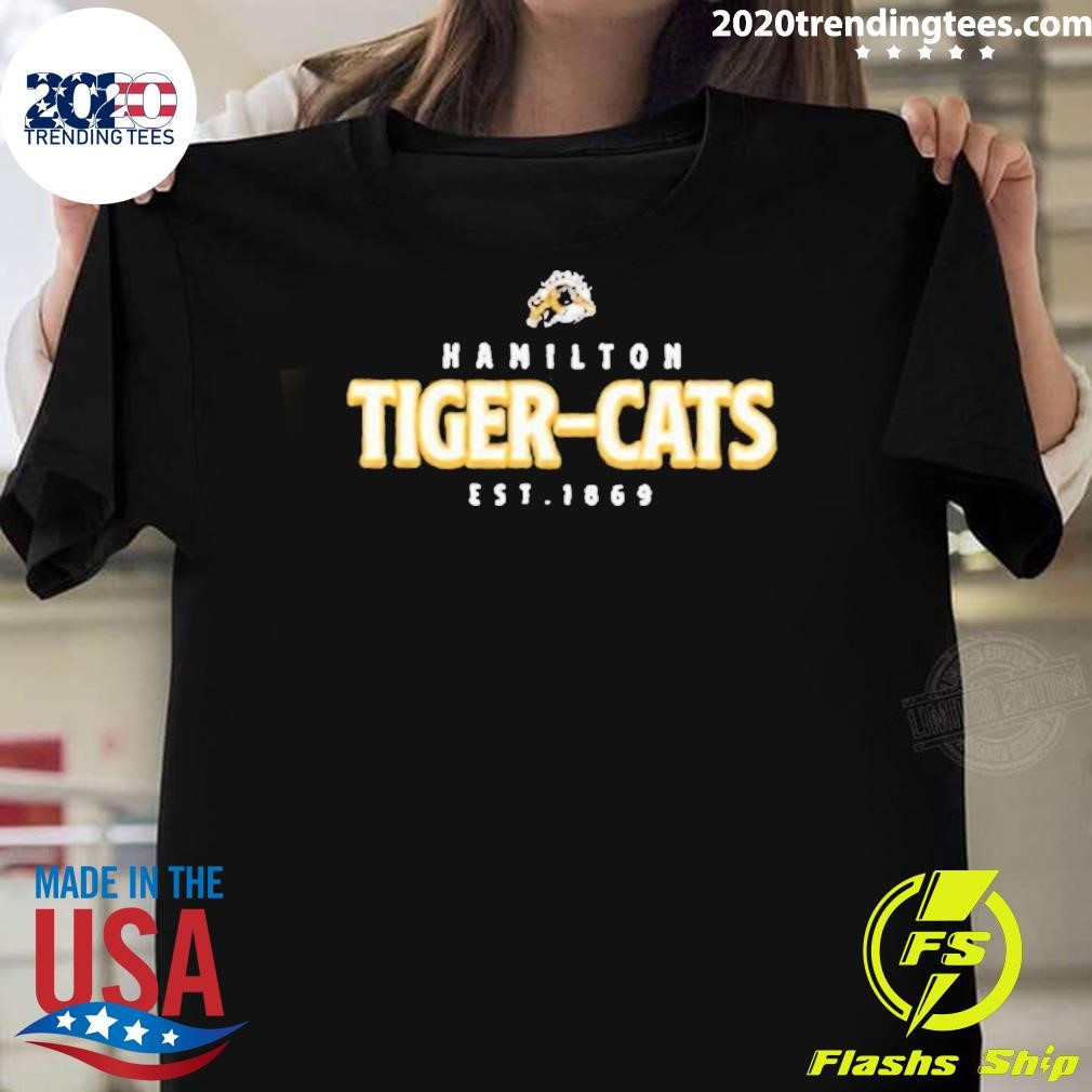 Best Hamilton Tigers Cats Est 1869 T-shirt