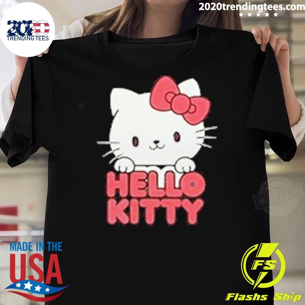 Best Hello Kitty Nerd Glasses Tee T-shirt