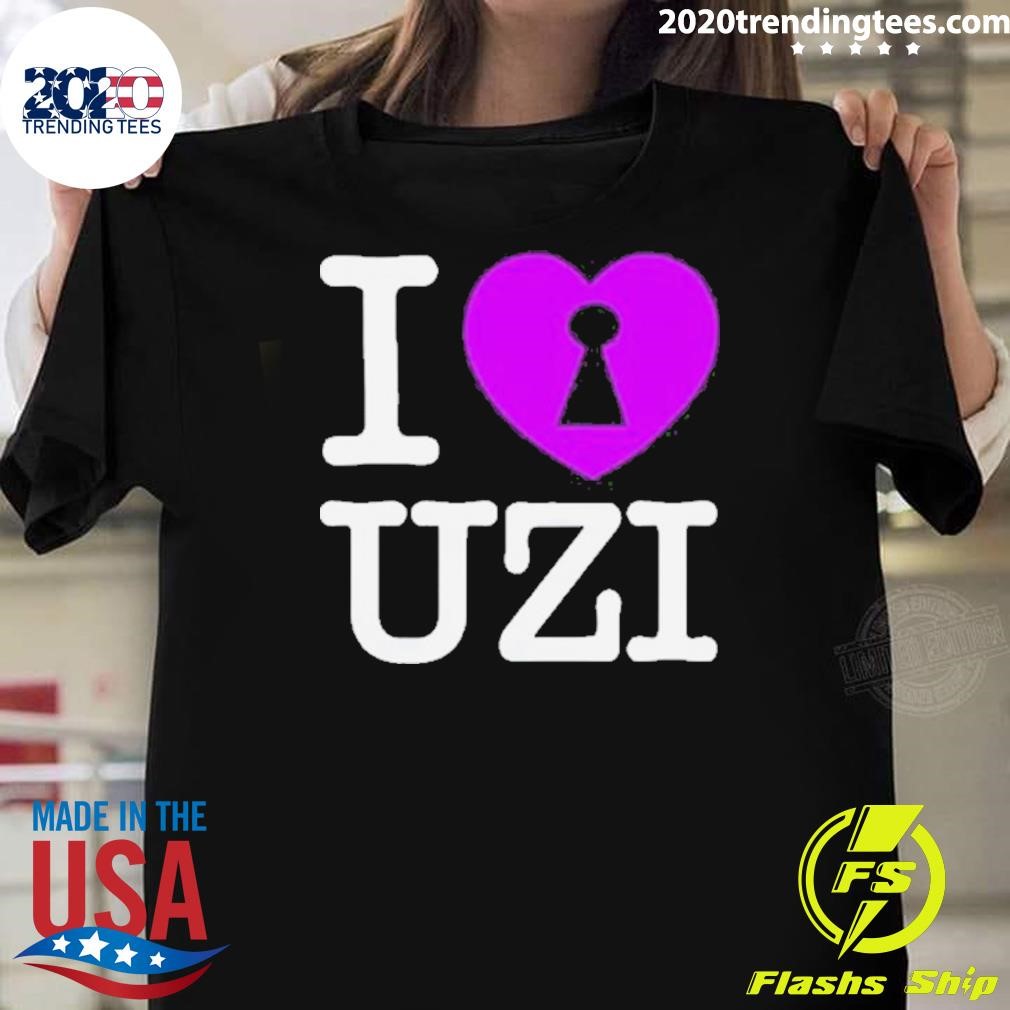 Best I Lock Heart Uzi 2024 T-shirt