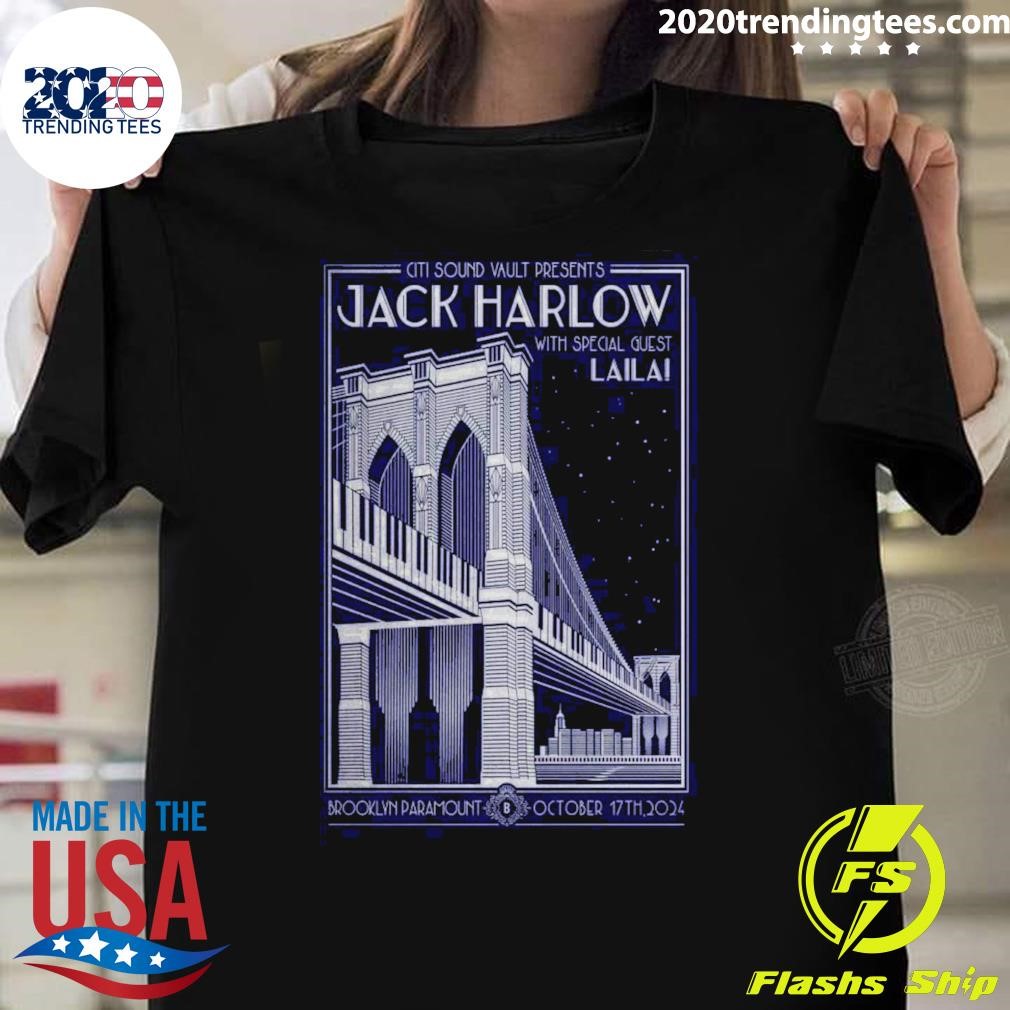 Best Jack Harlow At Brooklyn Paramount In Brooklyn, Ny On October 17, 2024 Poster T-shirt