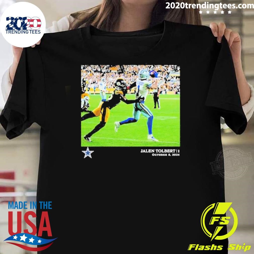 Best Jalen Tolbert Dallas Cowboys Nfl Flash Features Week 5 T-shirt