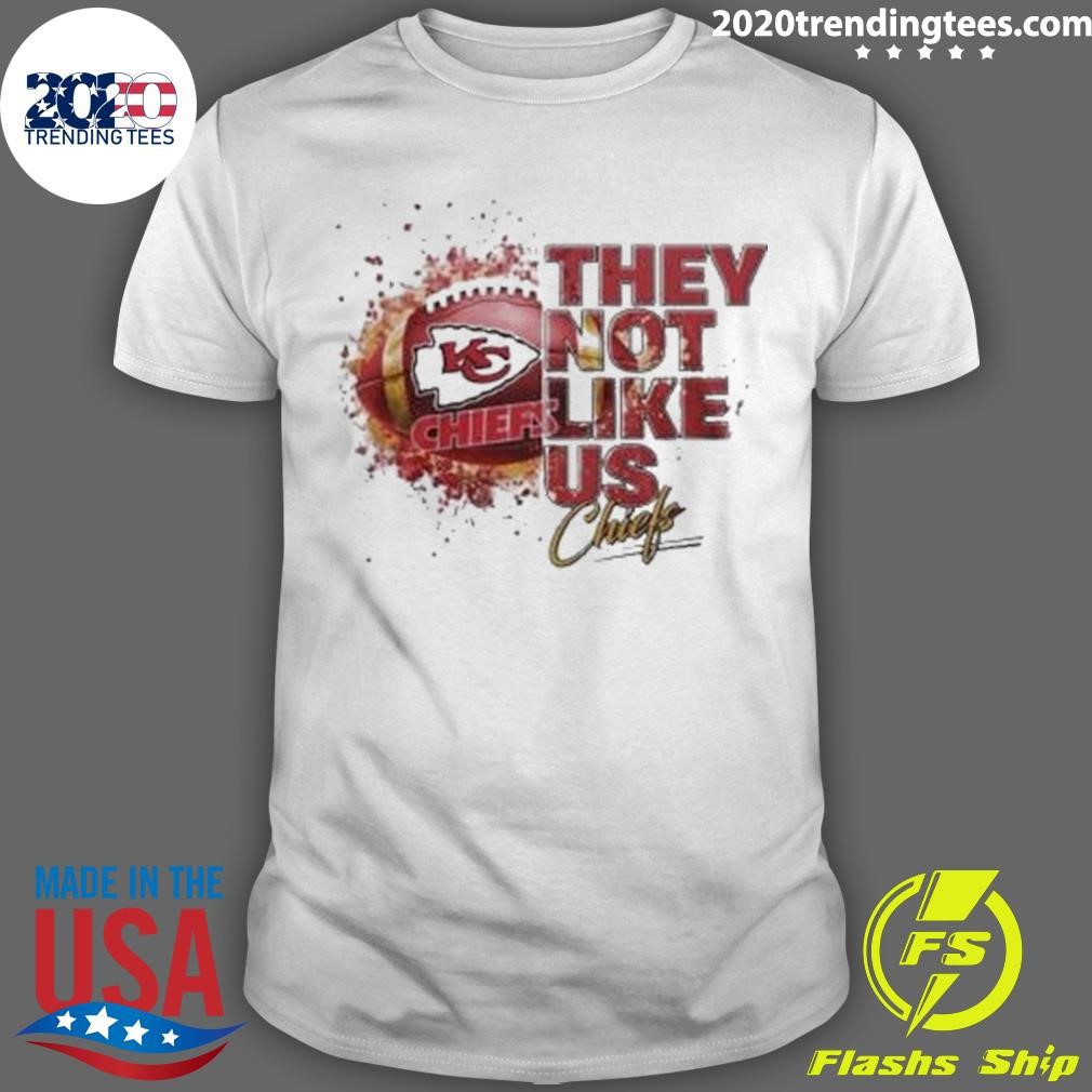 Best Kansas City Chiefs They Not Like Us 2024 T-Shirt