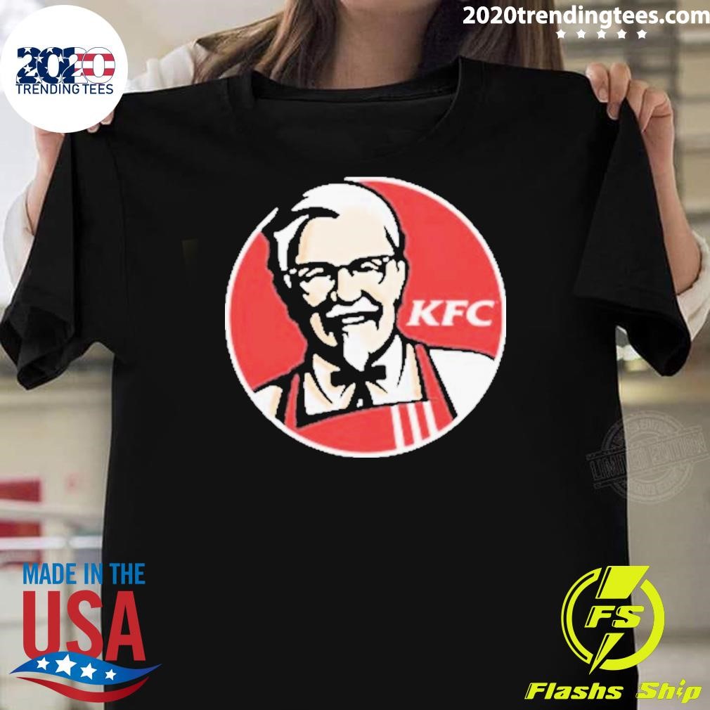 Best Kfc Logo Front Back View 2024 T-shirt