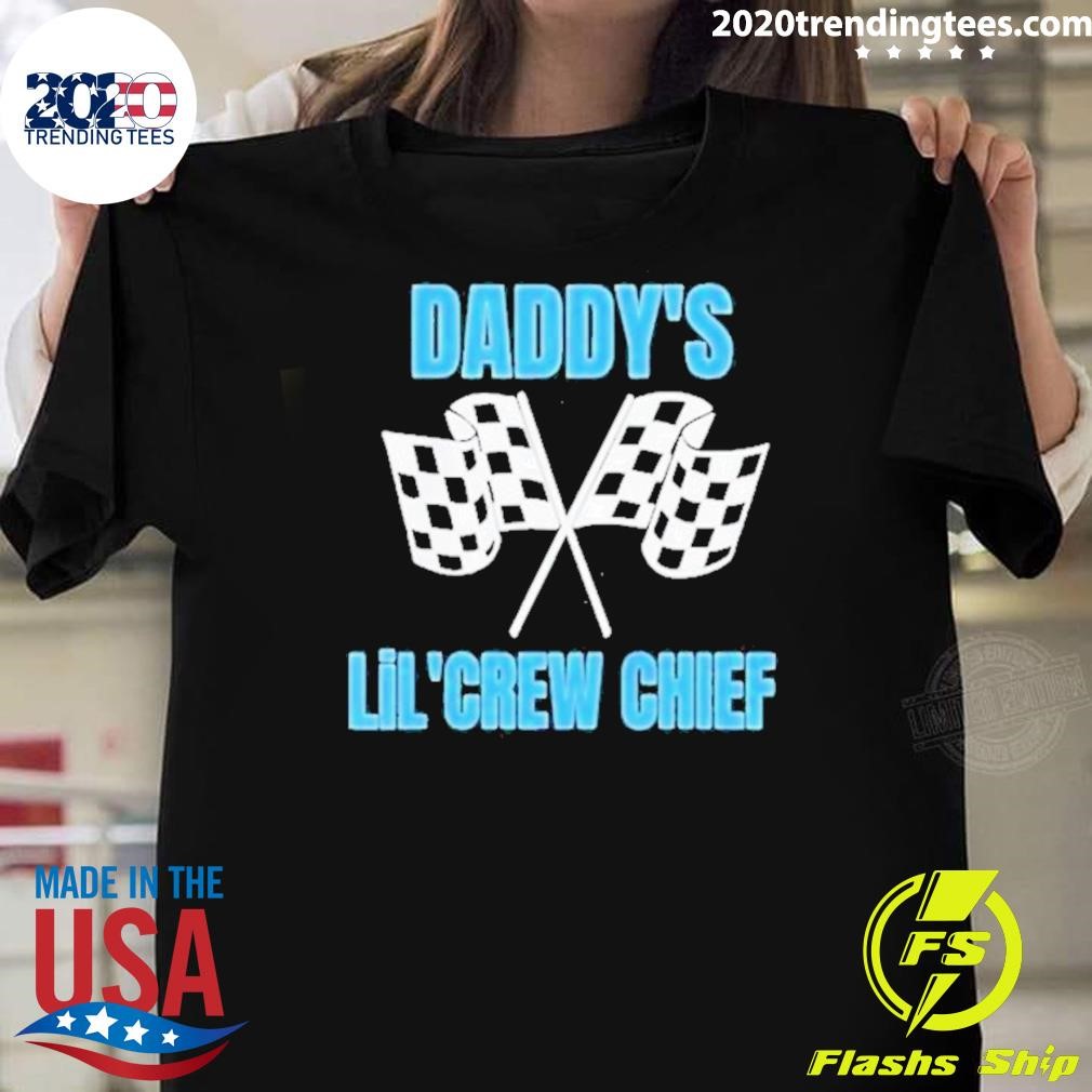 Best Kids Kids Racing Daddy’s Lil Crew 2024 T-shirt