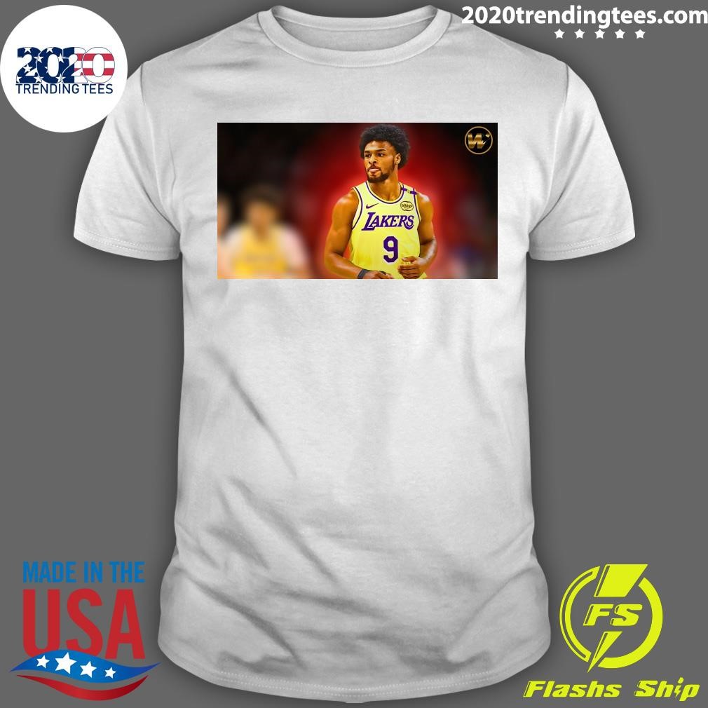 Best Lakers Bronny James T-shirt