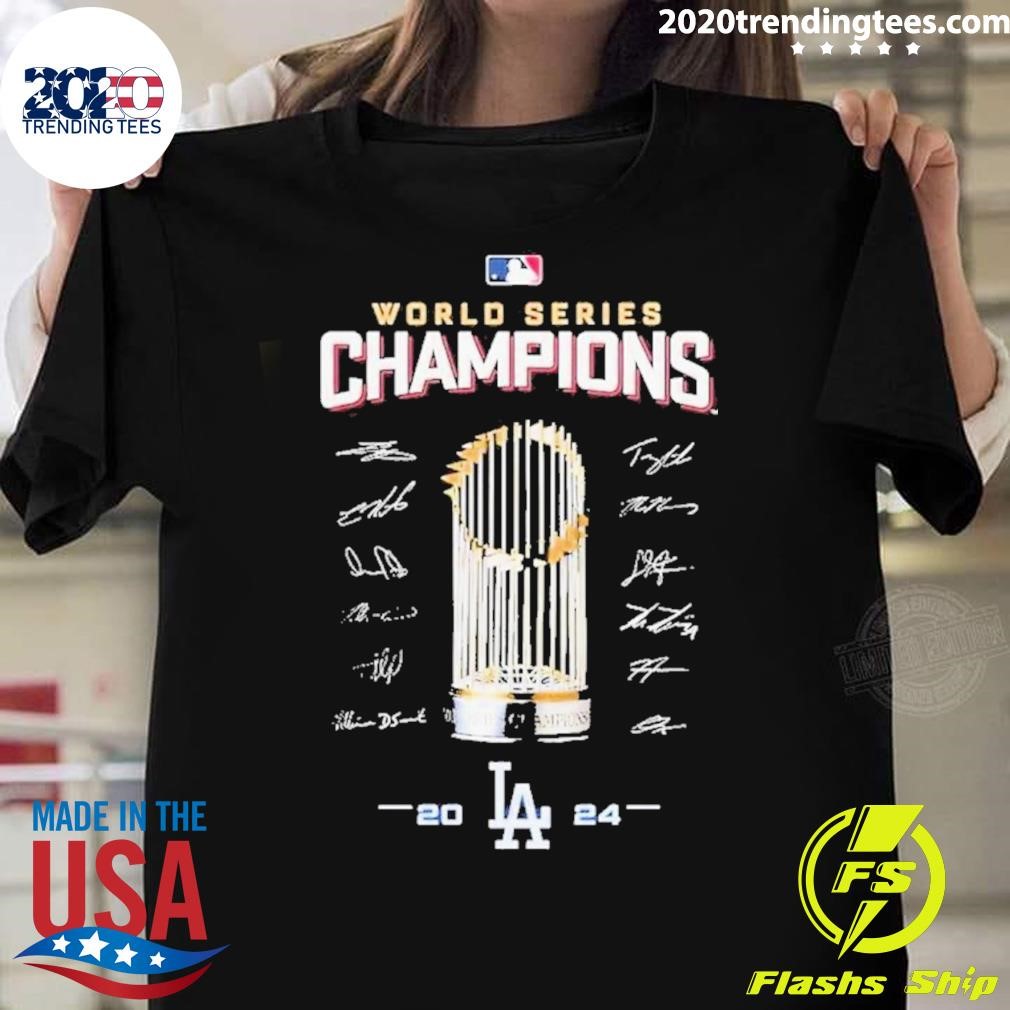 Best Los Angeles Dodgers Mbl Champions 2024 World Series 2024 T-shirt