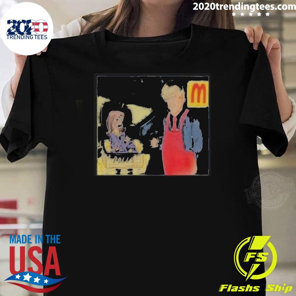 Best Mcdonald’s Trump French Fry Kamala 2024 T-shirt