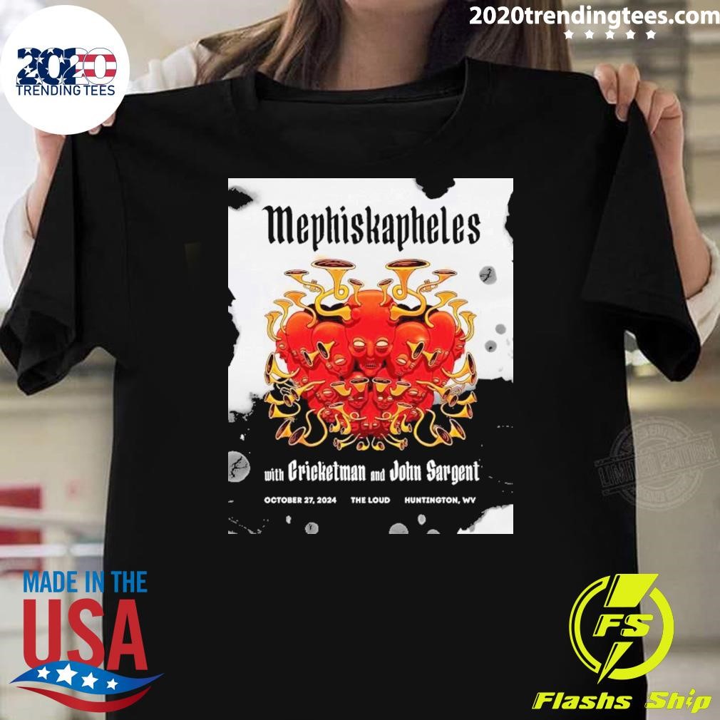 Best Mephiskapheles Huntington Wv October 27 2024 Poster T-shirt