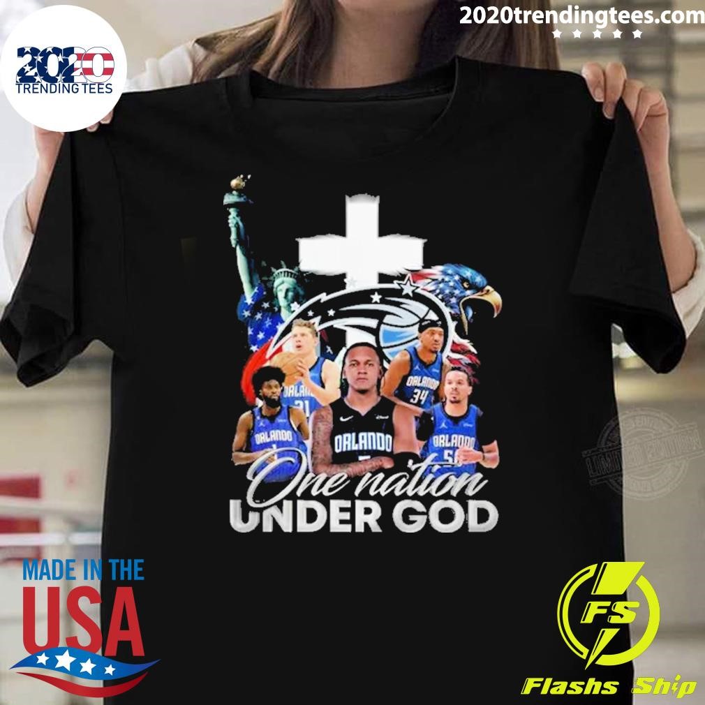 Best NBA Orlando Magic One Nation Under God Vintage T-shirt