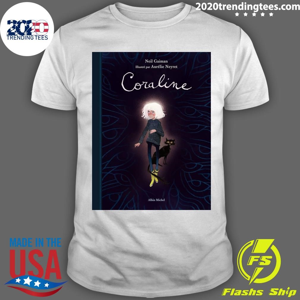 Best Neil Gaiman Illustrato Da Aurélie Neyres Coraline Mondadori T-shirt