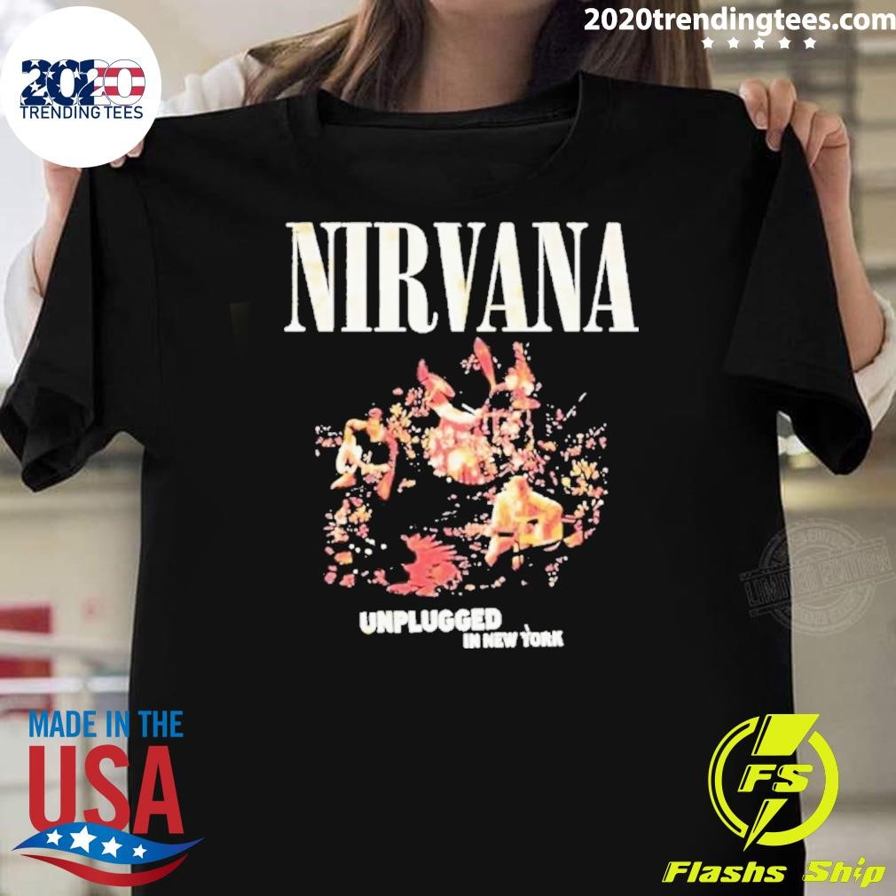 Best Nirvana Unplugged In New York 2024 T-shirt