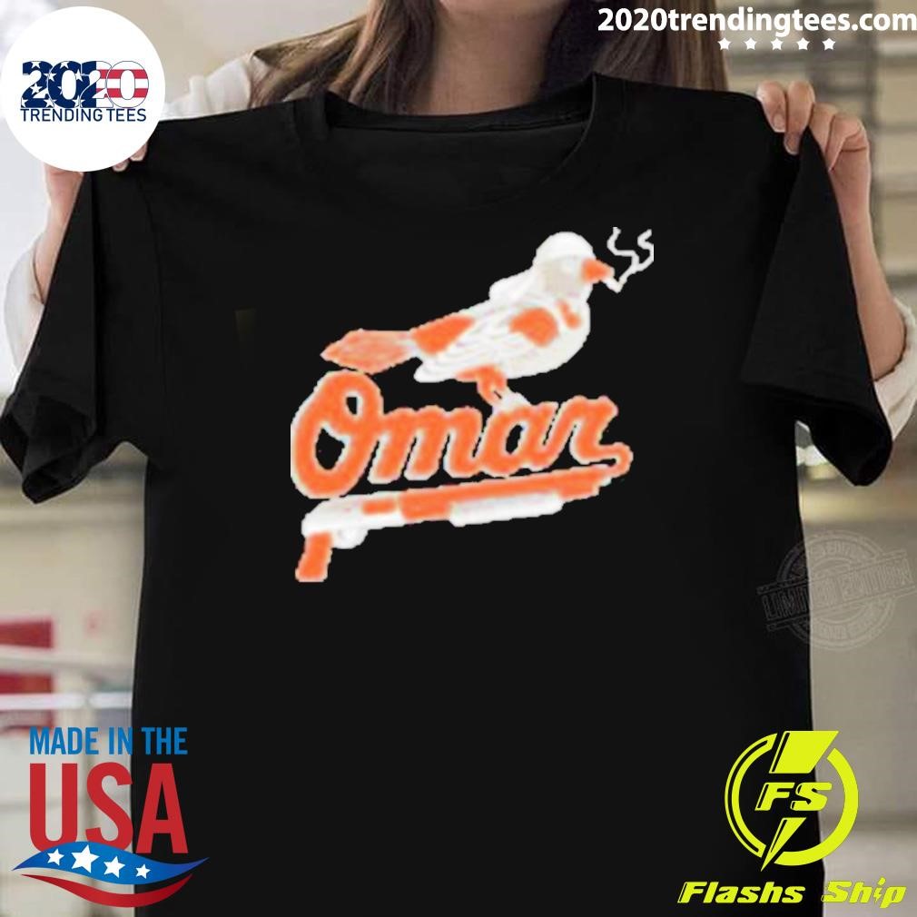 Best Omar The Wire Baltimore Oriole 2024 T-Shirt