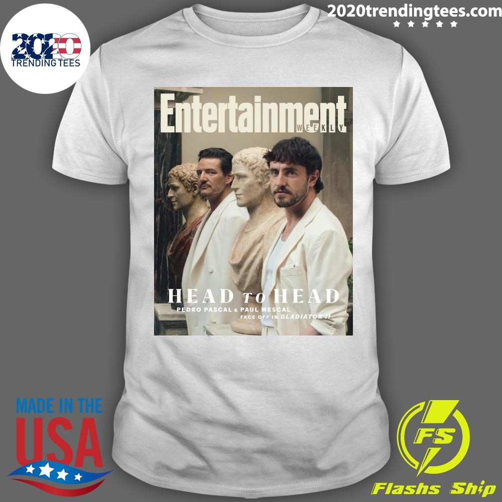 Best Paul Mescal and Pedro Pascal cover the newest issue of Entertainment Weekly Magazine, photographed by Charlotte Ellis T-shirt