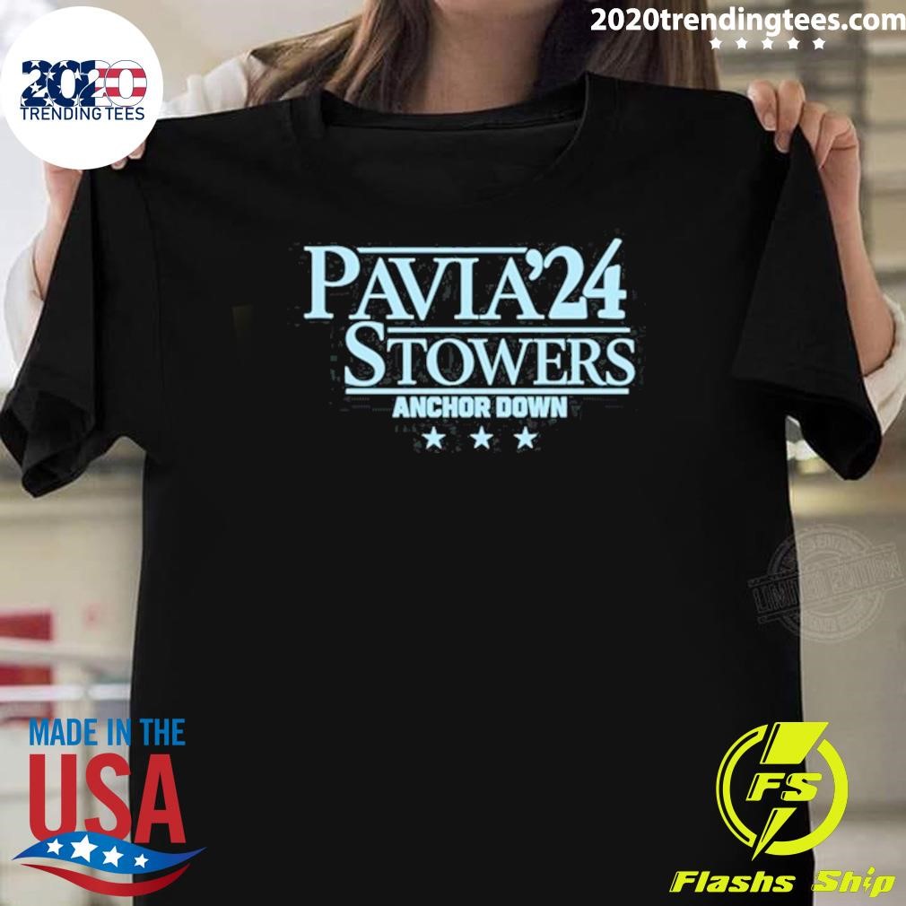 Best Pavia Stowers '24 Anchor Down T-shirt