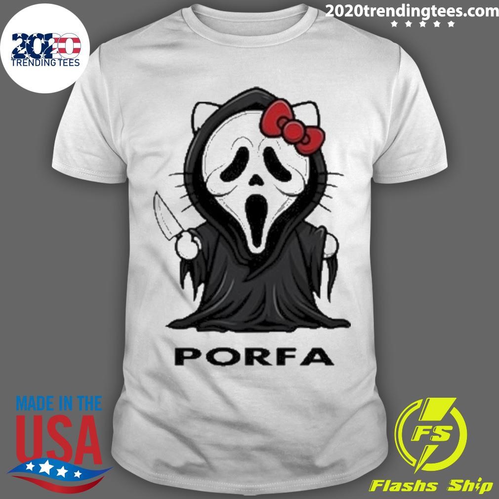 Best Porfa Scream Baby 2024 T-shirt