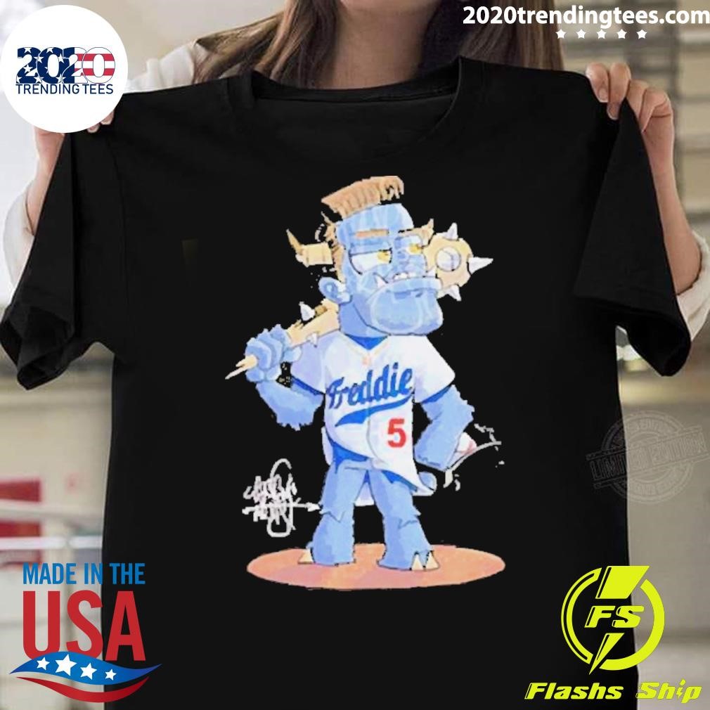 Best Premium Monster Adult Freeman Dodgers 2024 T-shirt