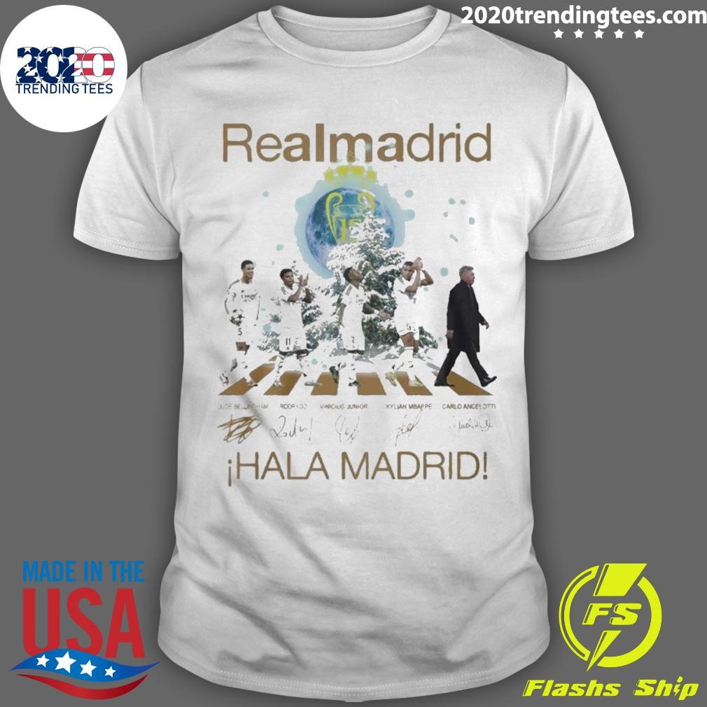 Best Real Madrid Hala Madrid Signature 2024 T-shirt