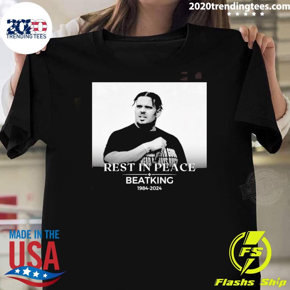 Best Rest In Peace Beatking 1984-2024 T-shirt