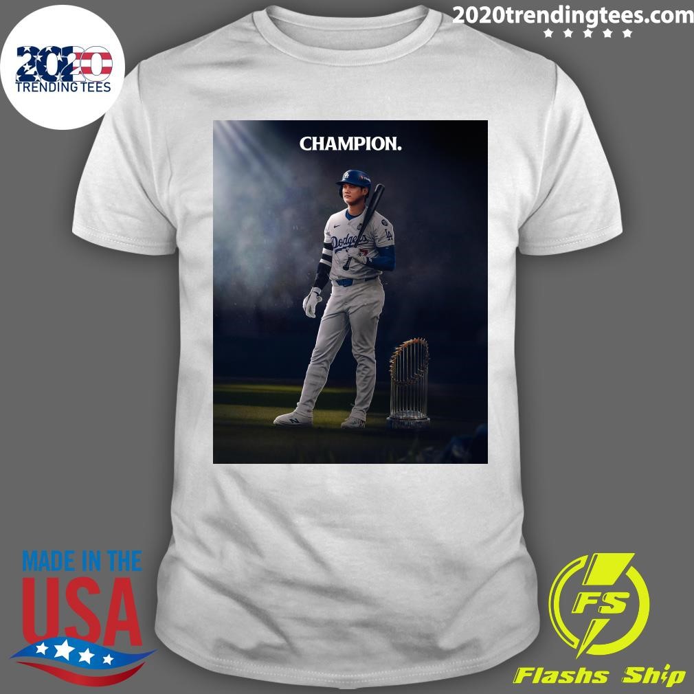 Best Shohei Ohtani, World Series Champion T-shirt