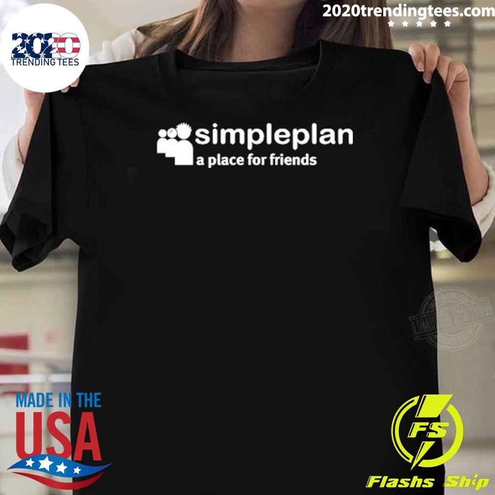 Best Simple Plan Myspace Throw Back T-shirt