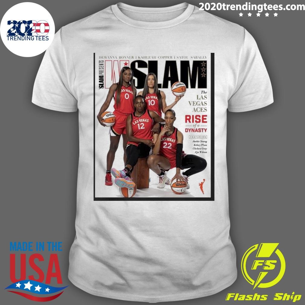 Best Slam Presents The Las Vegas Aces Rise Of A Dynasty 2024 T-shirt