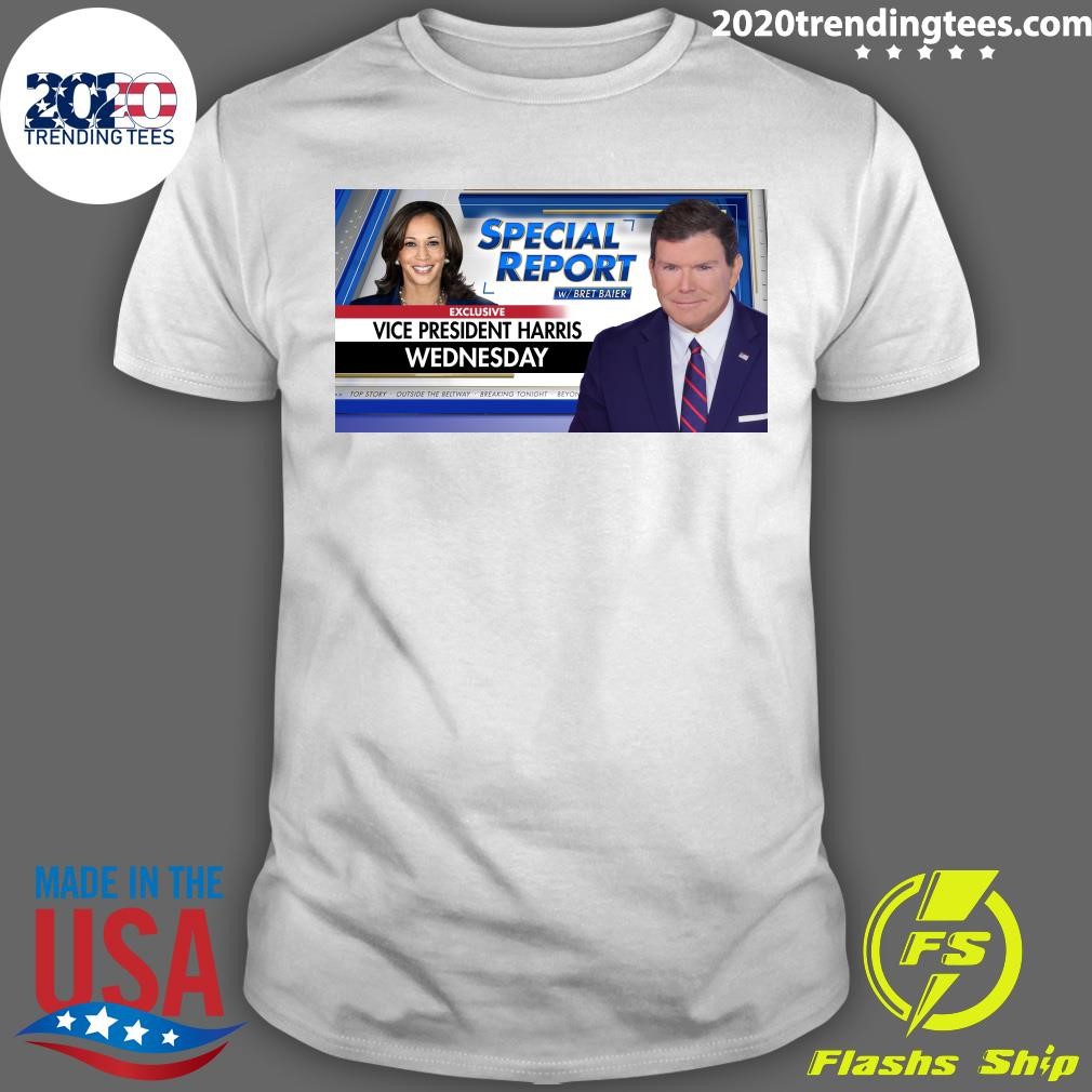 Best Special Report Exclusive Vice President Harris Wednesday T-shirt