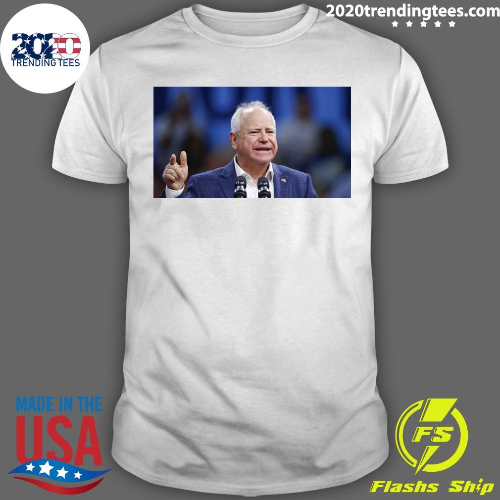 Best Tim Walz Deletes Humiliating Football T-shirt