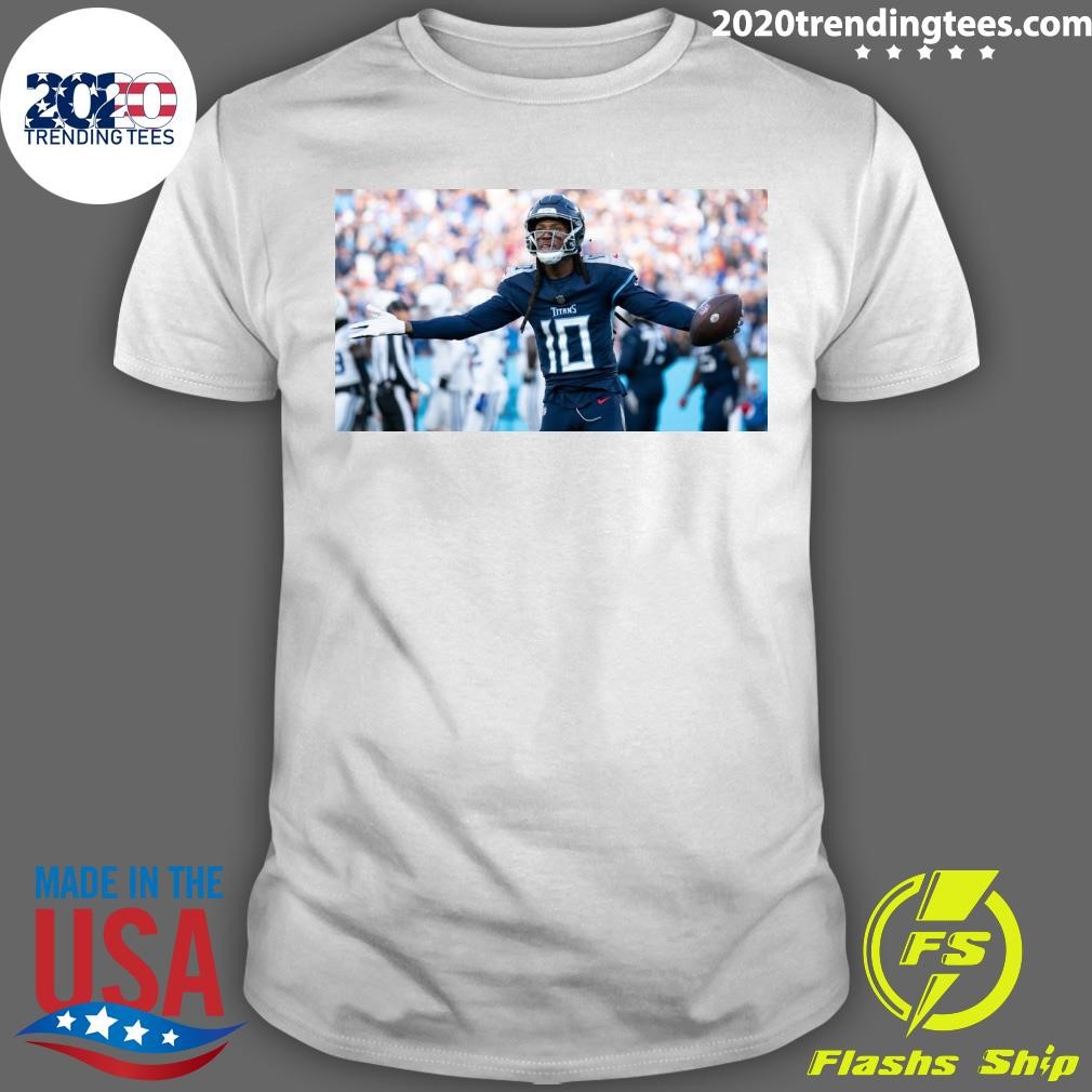 Best Titans trading WR DeAndre Hopkins to Chiefs T-shirt