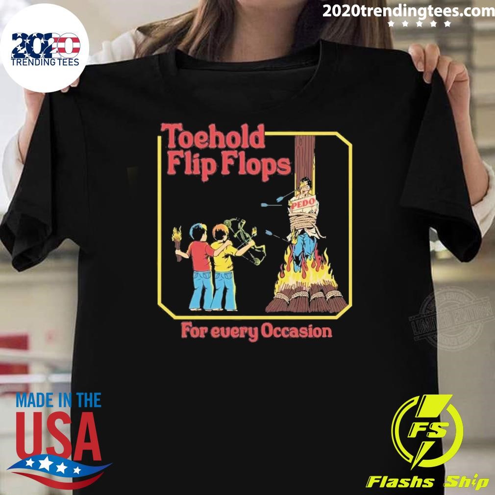 Best Toehold Flip Flops For every Occasion Halloween T-shirt