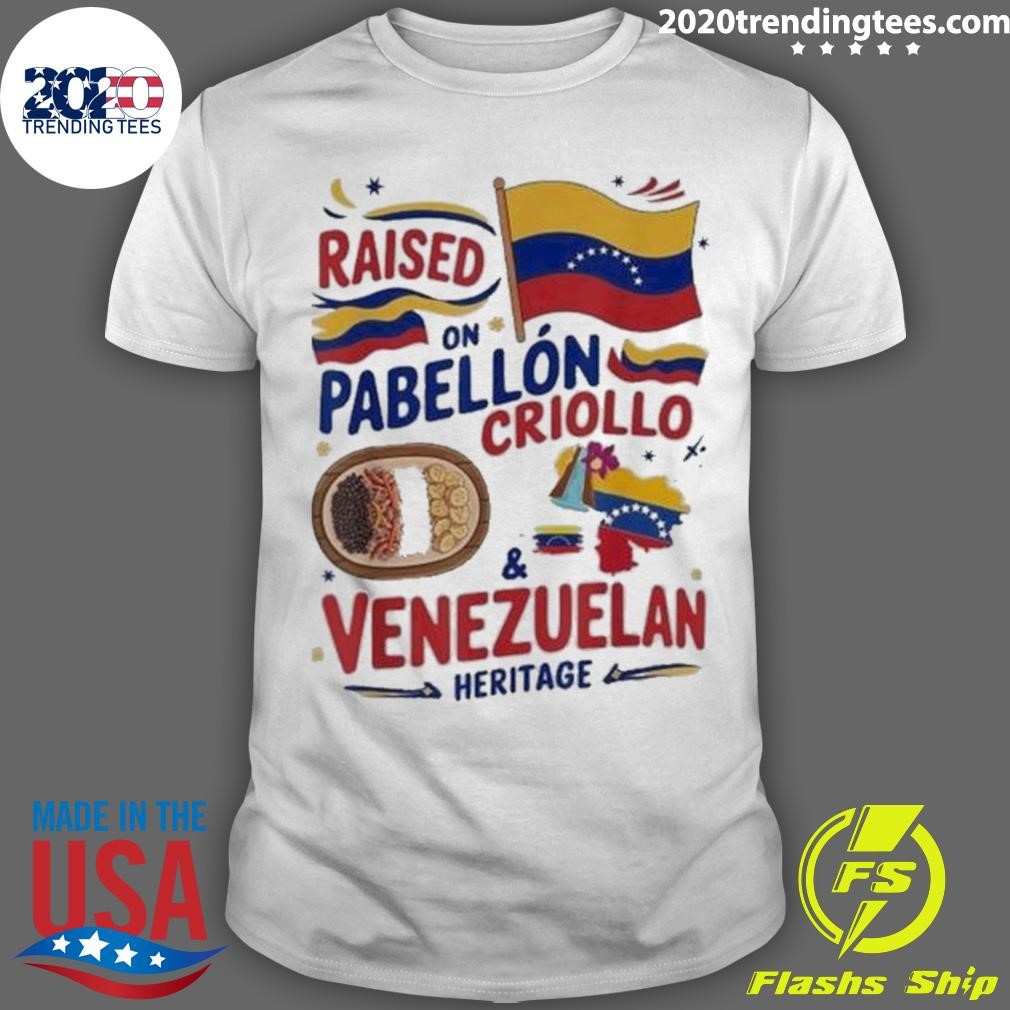 Best Venezuelan Flag Food Idea For Kids And Venezuelan Heritage 2024 T-shirt