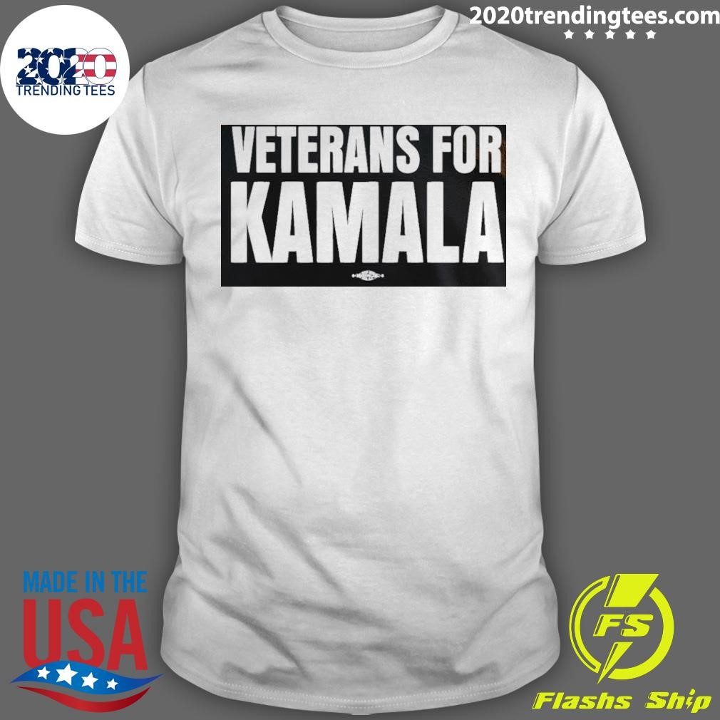 Best Veterans For Kamala 2024 T-shirt