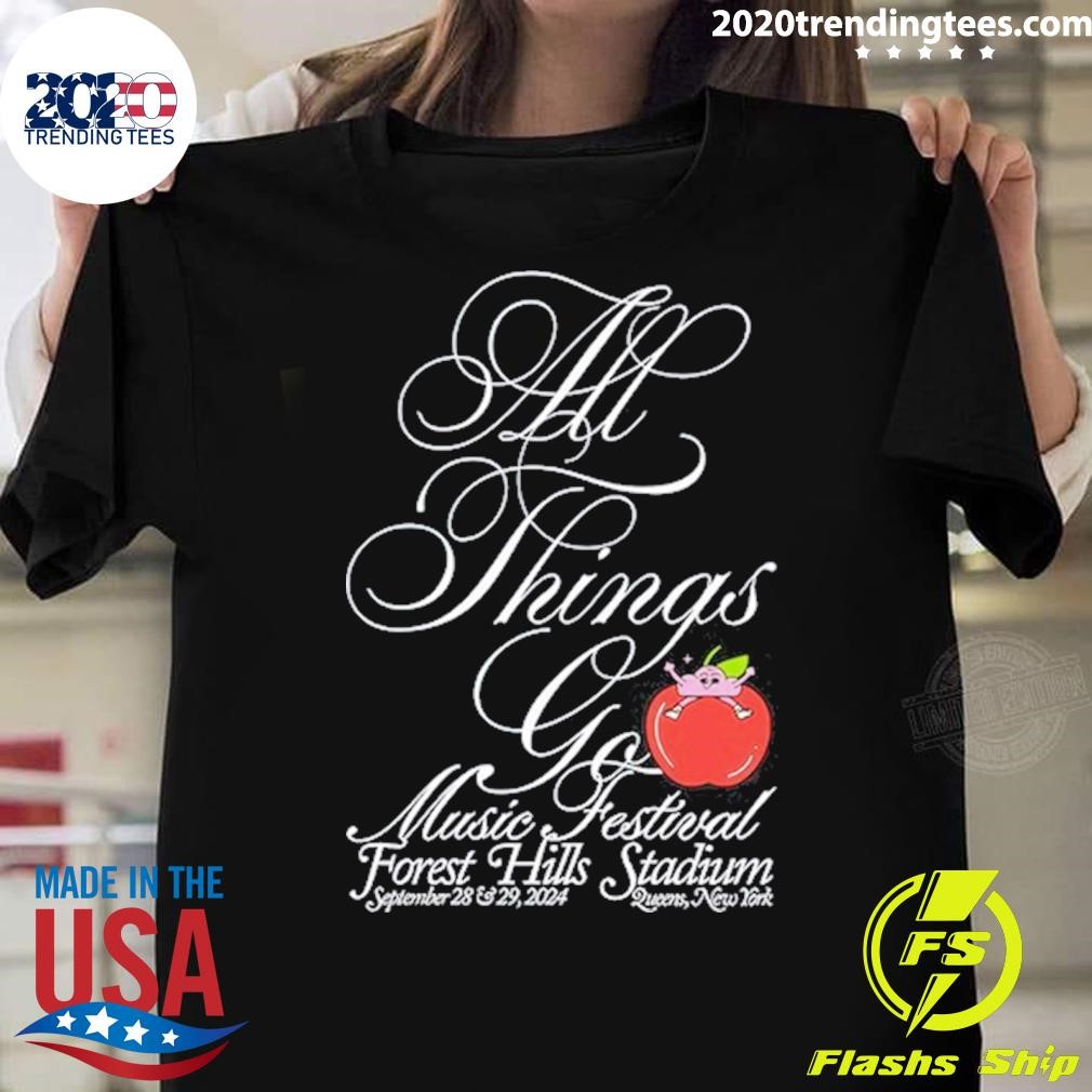 Funny All Things Go Music Festival Forest Hills Stadium September 28 & 29, 2024 Queens, New York T-Shirt