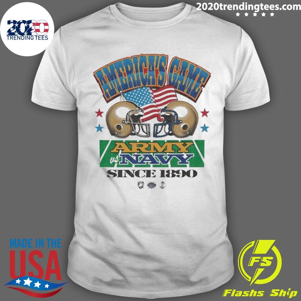 Funny Army Vs Navy Game Dueling Ncaa ’47 Franklin 2024 T-shirt