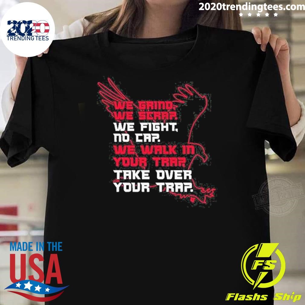 Funny Atlanta Football Take Over Your Trap 2024 T-shirt