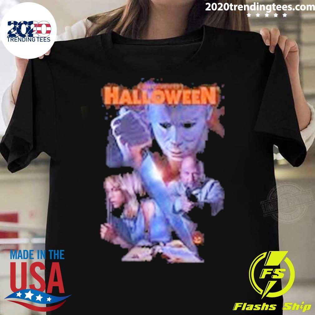 Funny CNN Carpenter's Halloween Legacy Of Horror Purple T-shirt