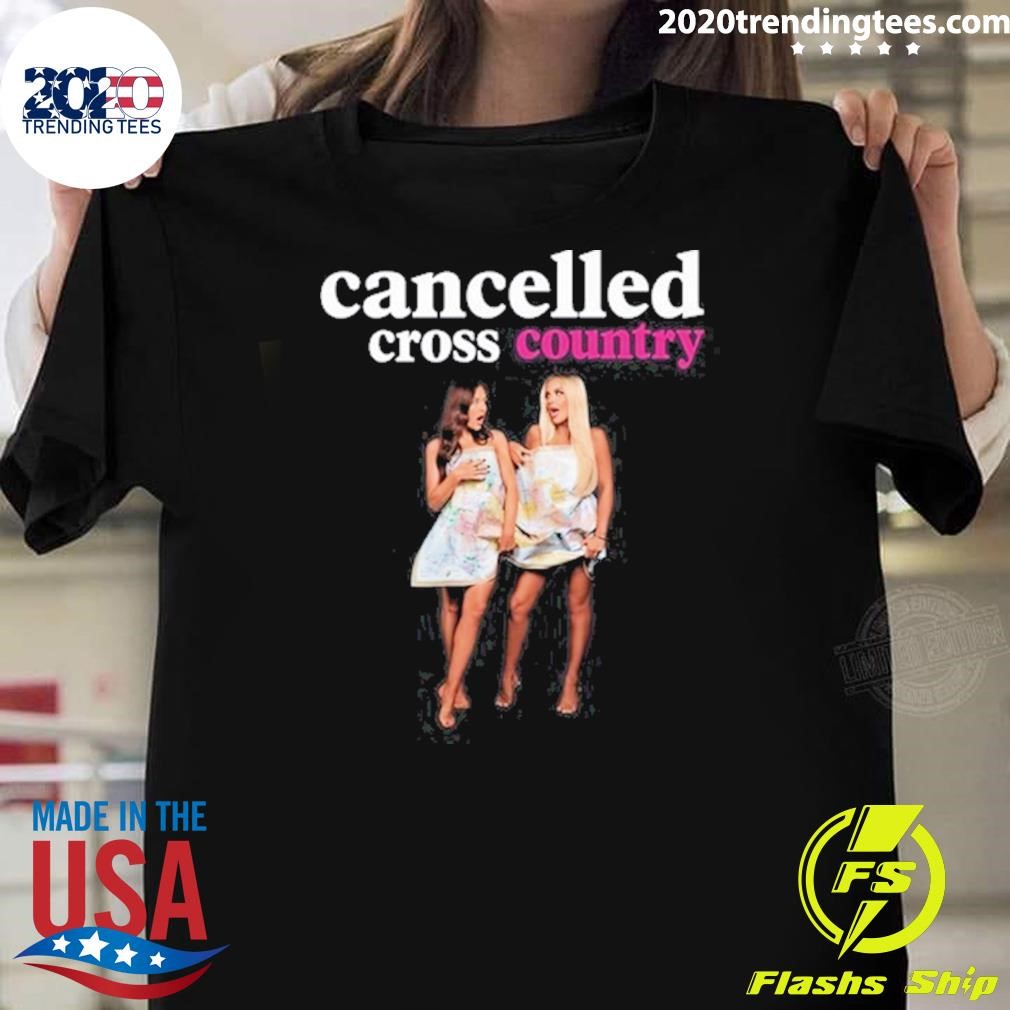 Funny Cancelled Cross Country Spring '24 Tour T-shirt