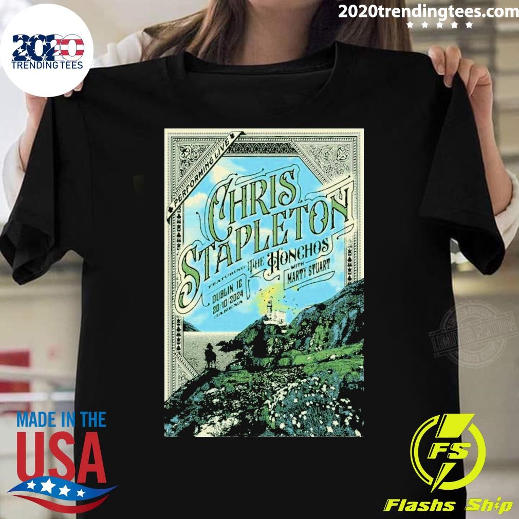 Funny Chris Stapleton At 3Arena In Dublin, Ireland On October 20, 2024 Poster T-shirt