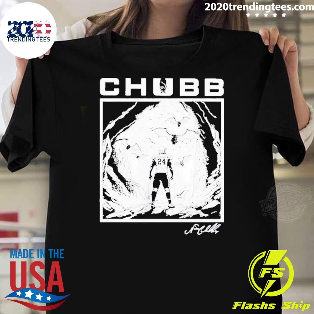 Funny Cleveland Chubb Bat 2024 T-shirt