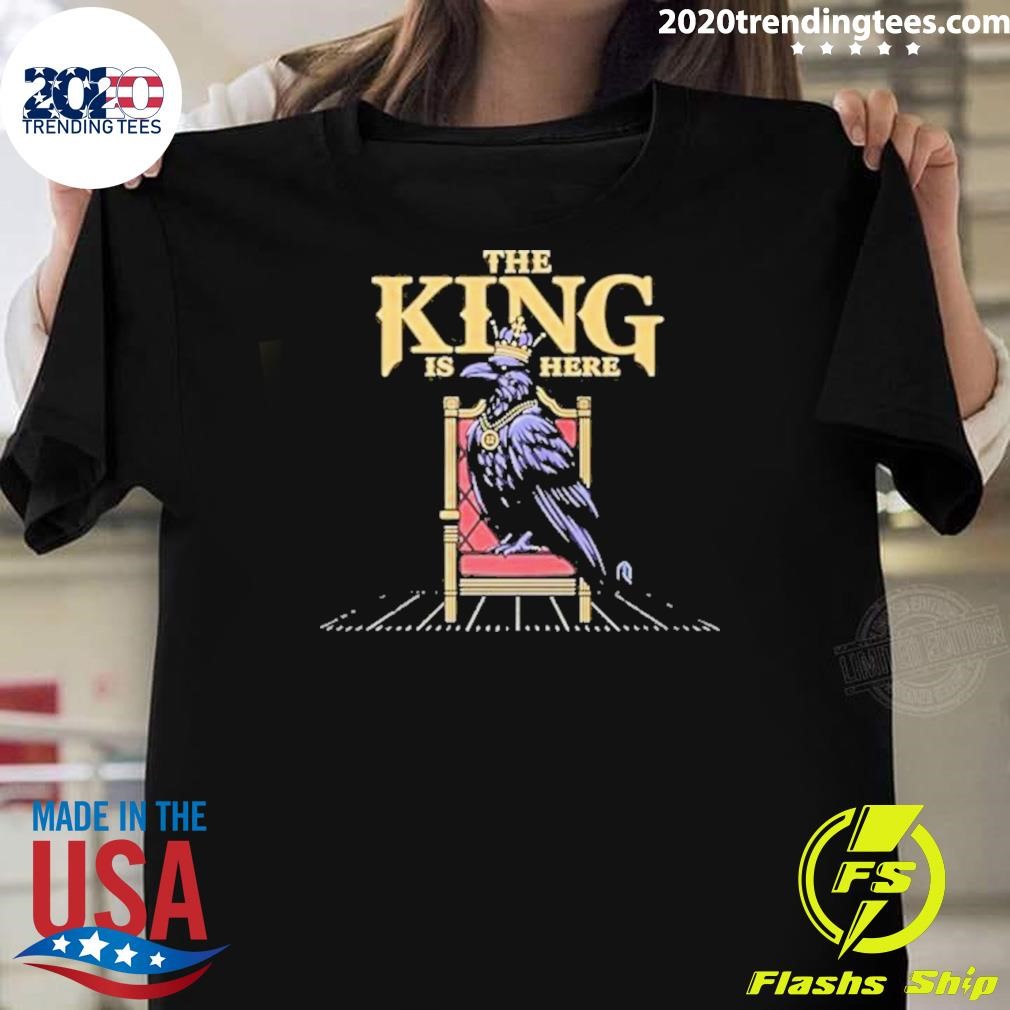 Funny Derrick Henry The King Is Here 2024 T-shirt