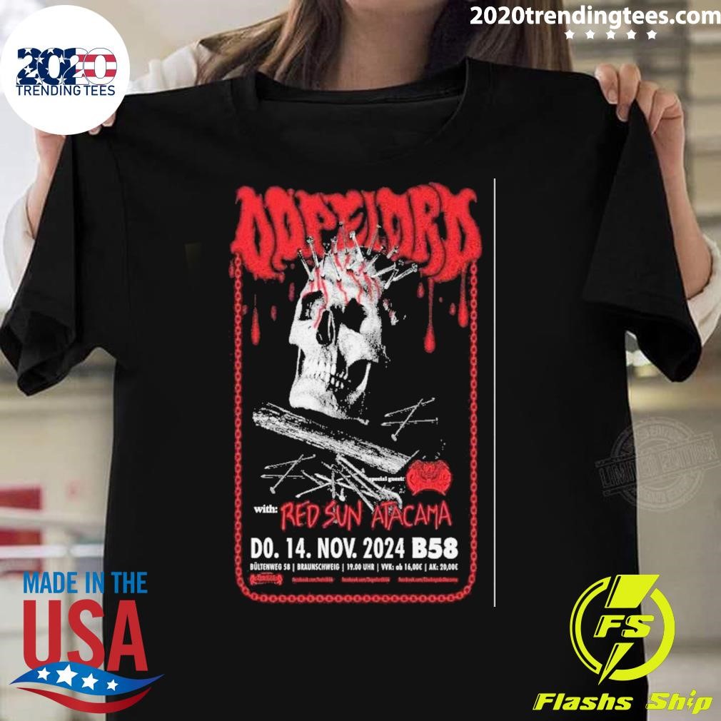 Funny Dopelord At Jugendzentrum B58 In Braunschweig Germany On Nov 14 2024 Poster T-shirt