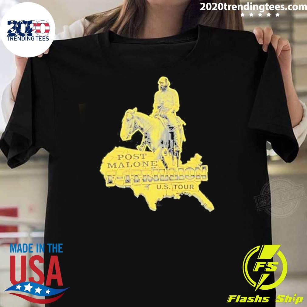 Funny F-1 Trillion Tour Map 2024 T-shirt