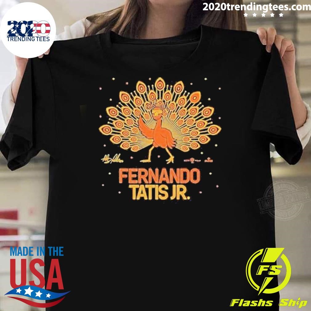 Funny Fernando Tatis Jr. Dancing Peacock 2204 T-shirt