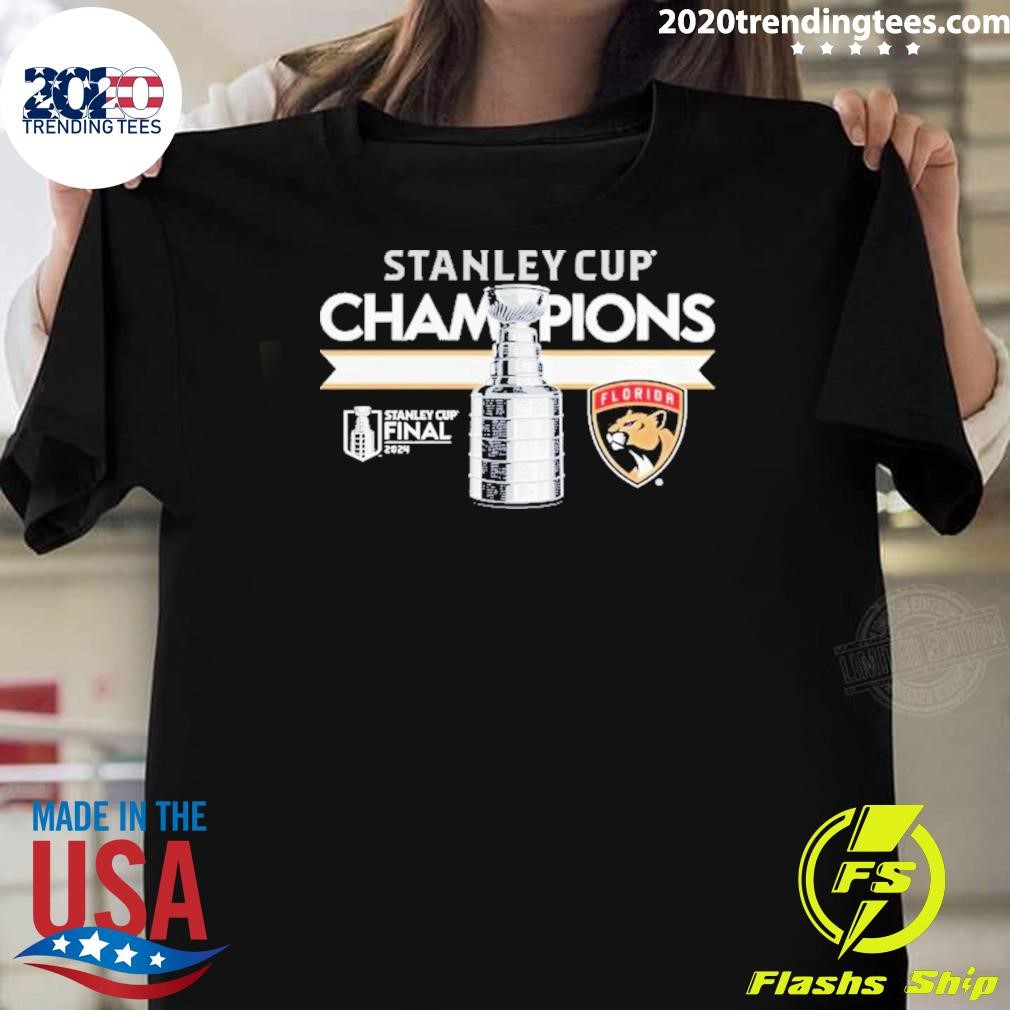 Funny Florida Panthers 2024 Stanley Cup Champions T-shirt